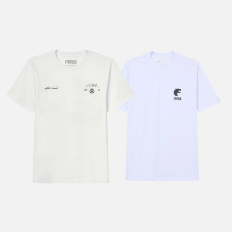 Kit Camiseta Ultras Off White e Classic Branca