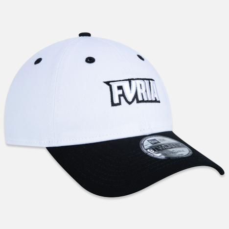 Boné 9Twenty Furia x New Era Branco e Preto