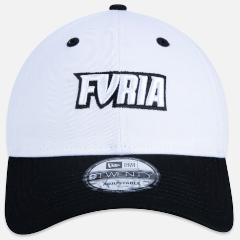 Segunda imagem do produto Boné 9Twenty Furia x New Era Branco e Preto