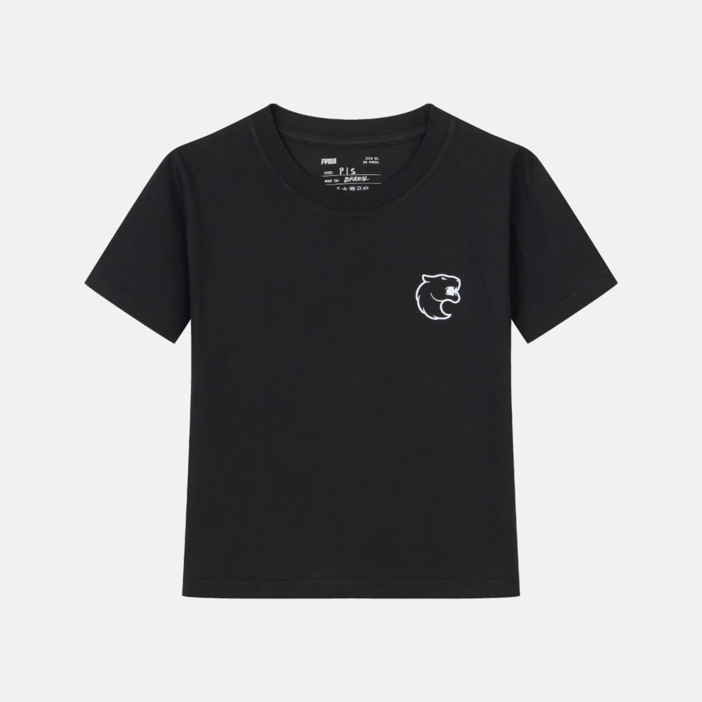 Camiseta Feminina Furia Basic Preta