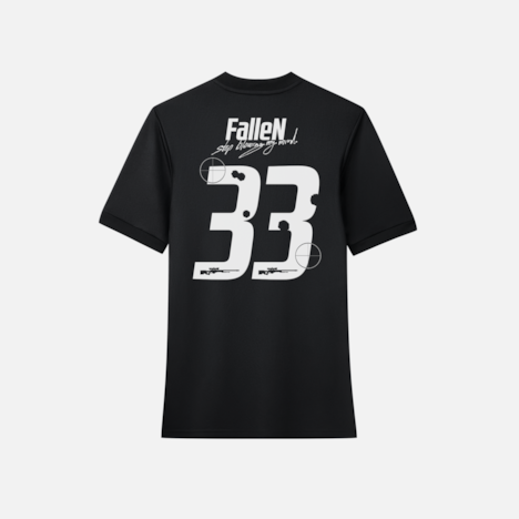 Camiseta Furia | Adidas Fallen 34th Edition Preta