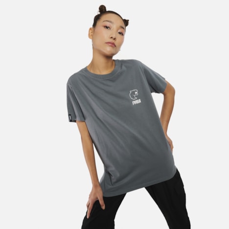 Segunda imagem do produto Camiseta Furia Classic Chumbo