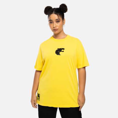 Segunda imagem do produto Camiseta Furia Future is Black Pantera Amarela