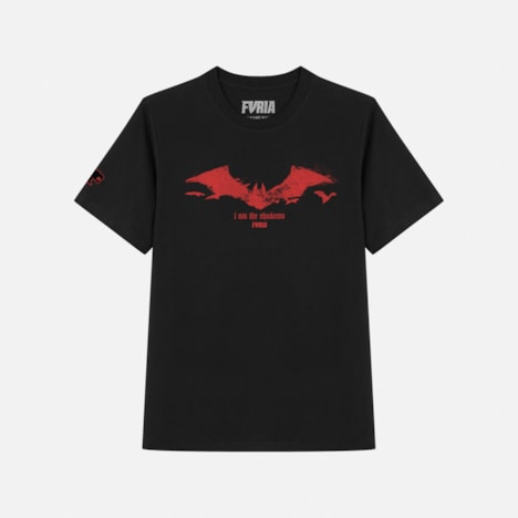 Camiseta Furia x Batman 85 Shadows Preta