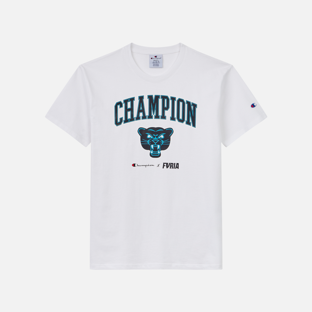 Camiseta Furia x Champion College Off White