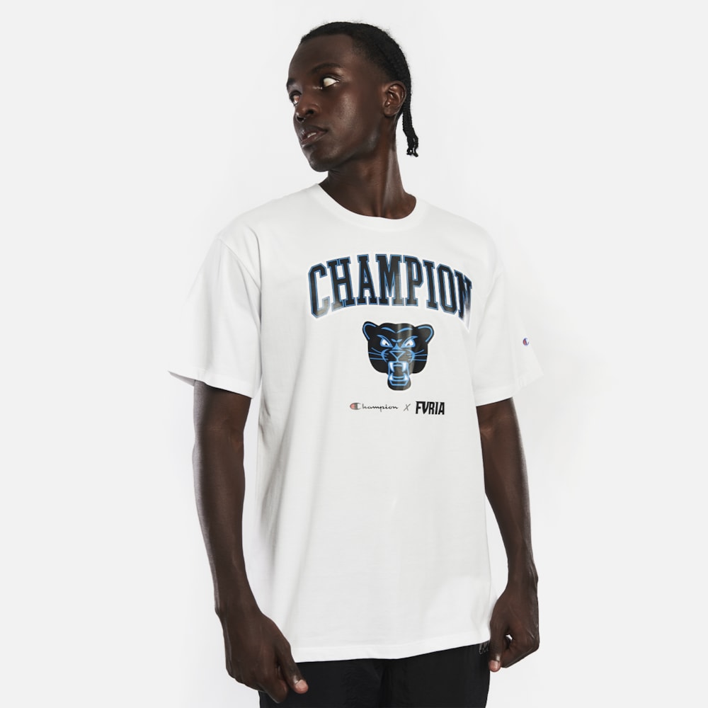 Segunda imagem do produto Camiseta Furia x Champion College Off White