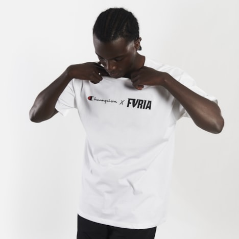 Segunda imagem do produto Camiseta Furia x Champion Lockup Off White