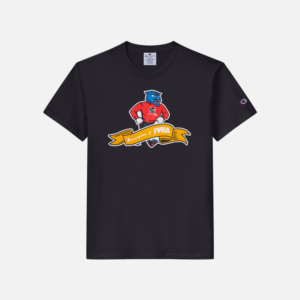 Camiseta Furia x Champion Mascot Preta