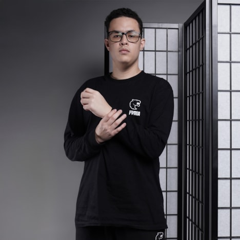 Segunda imagem do produto Camiseta Manga Longa Furia Classic Preta