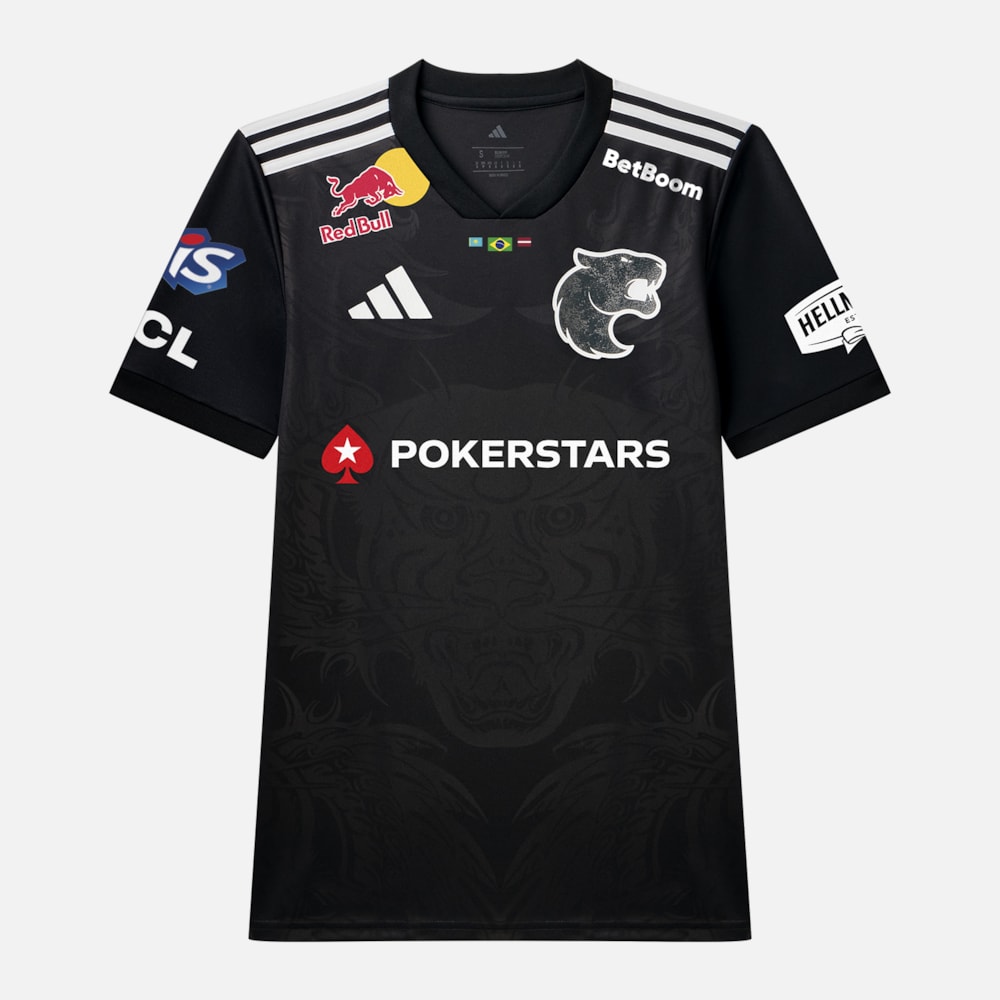 Segunda imagem do produto Camiseta Oficial Furia | Adidas Preta
