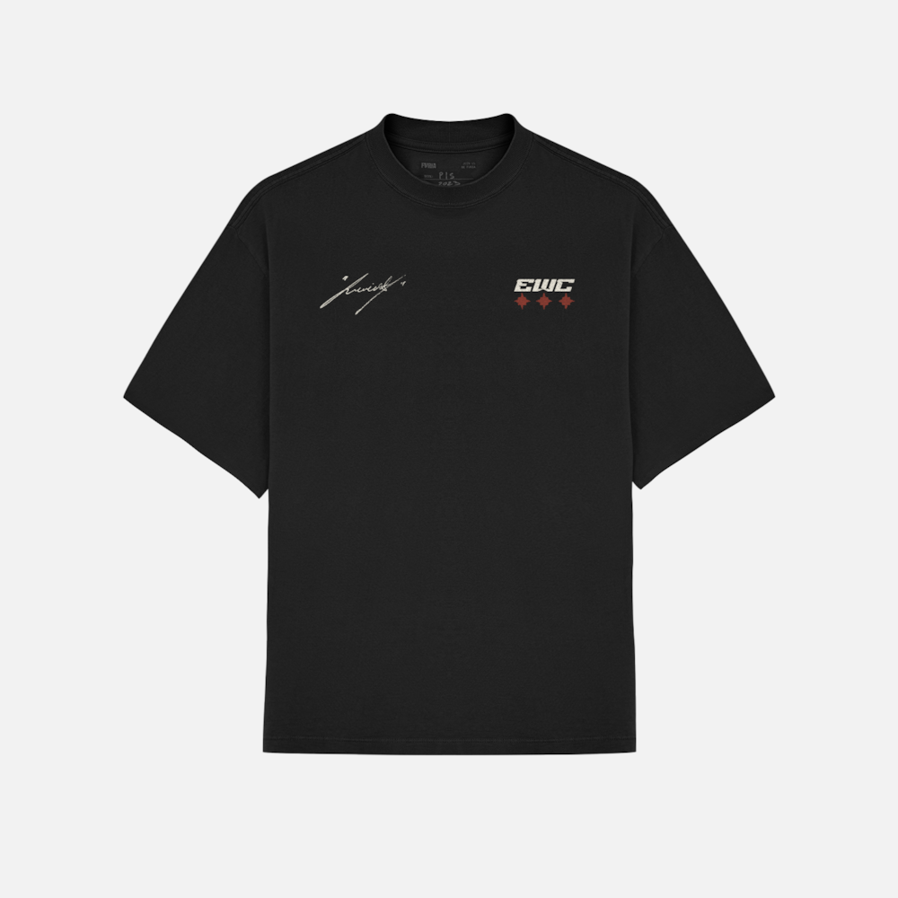 Camiseta Oversized Furia & EWC v2 Preta