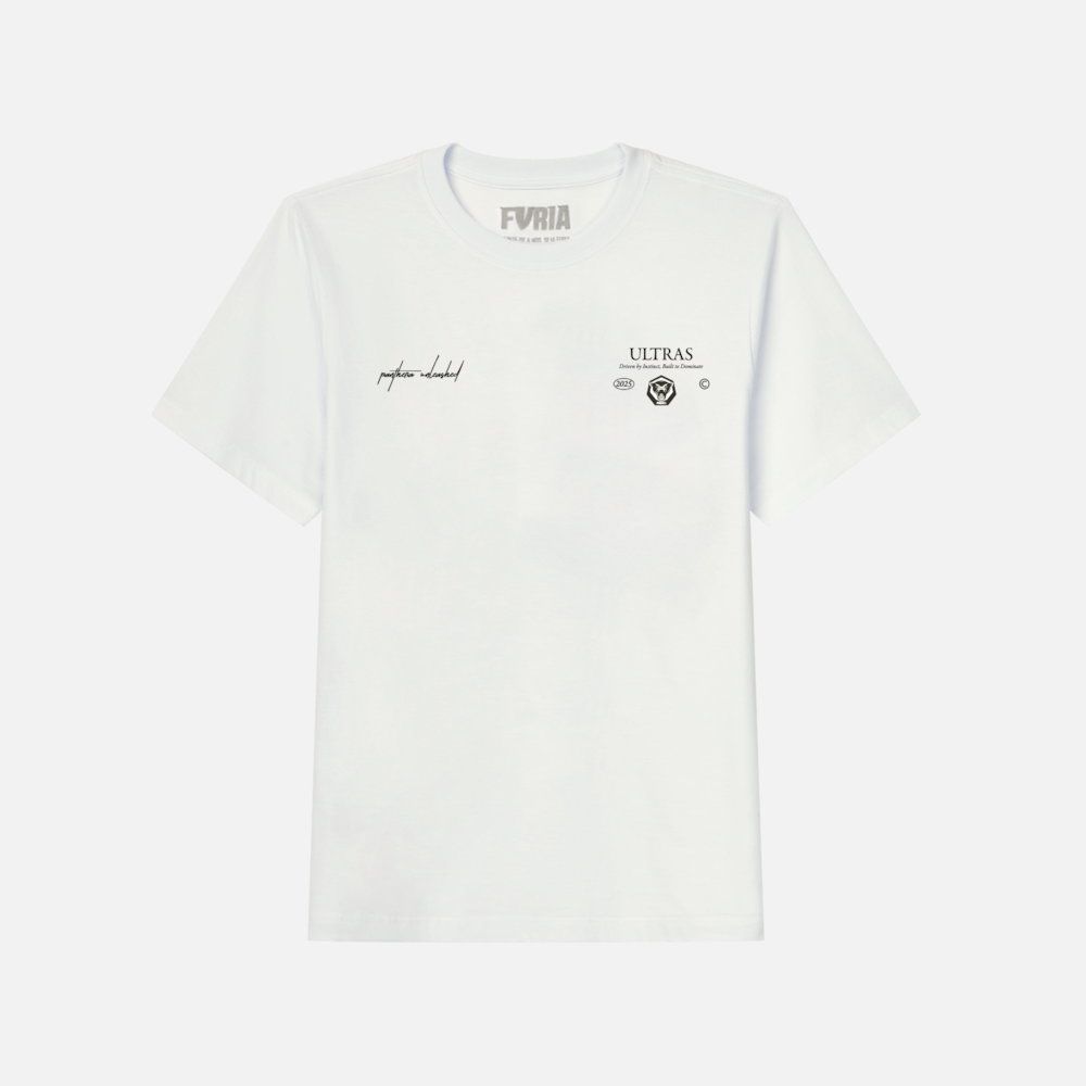 Segunda imagem do produto Camiseta Oversized Furia FC Ultras Off White