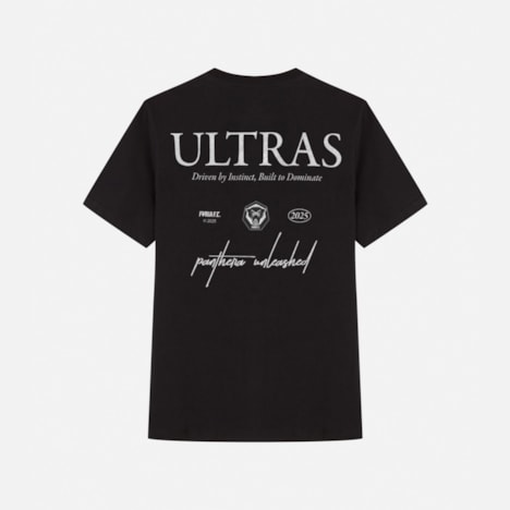 Camiseta Oversized Furia Ultras Preta