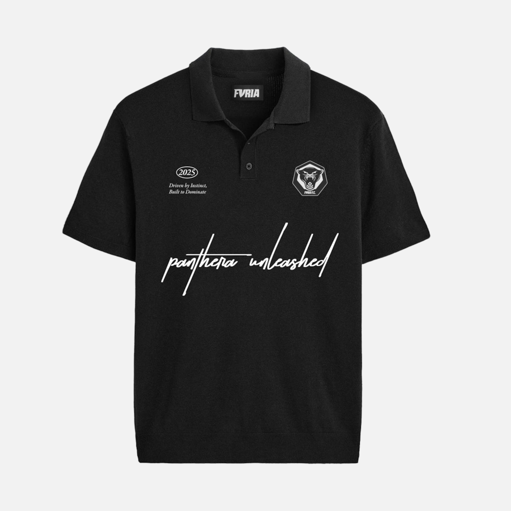 Camiseta Polo Furia FC Preta