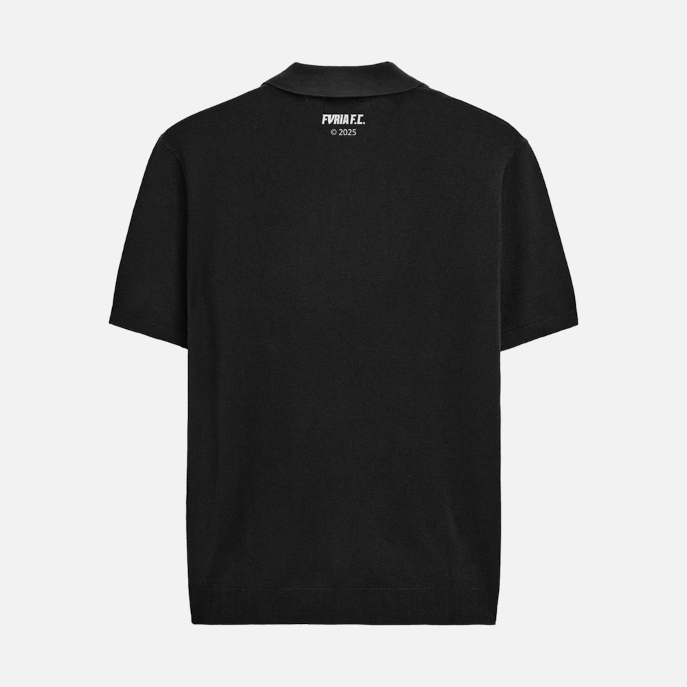 Segunda imagem do produto Camiseta Polo Furia FC Preta