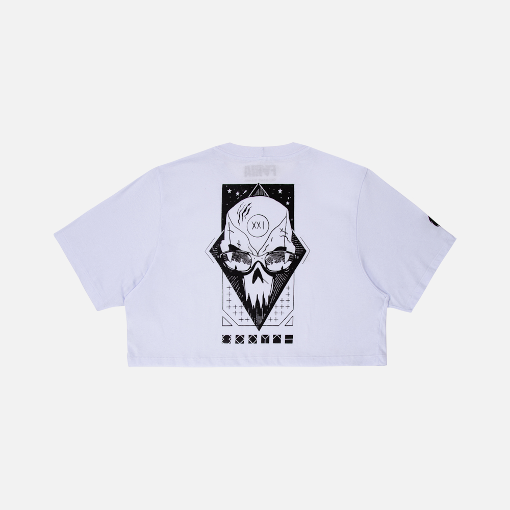 Segunda imagem do produto Cropped Furia Clutch Branco