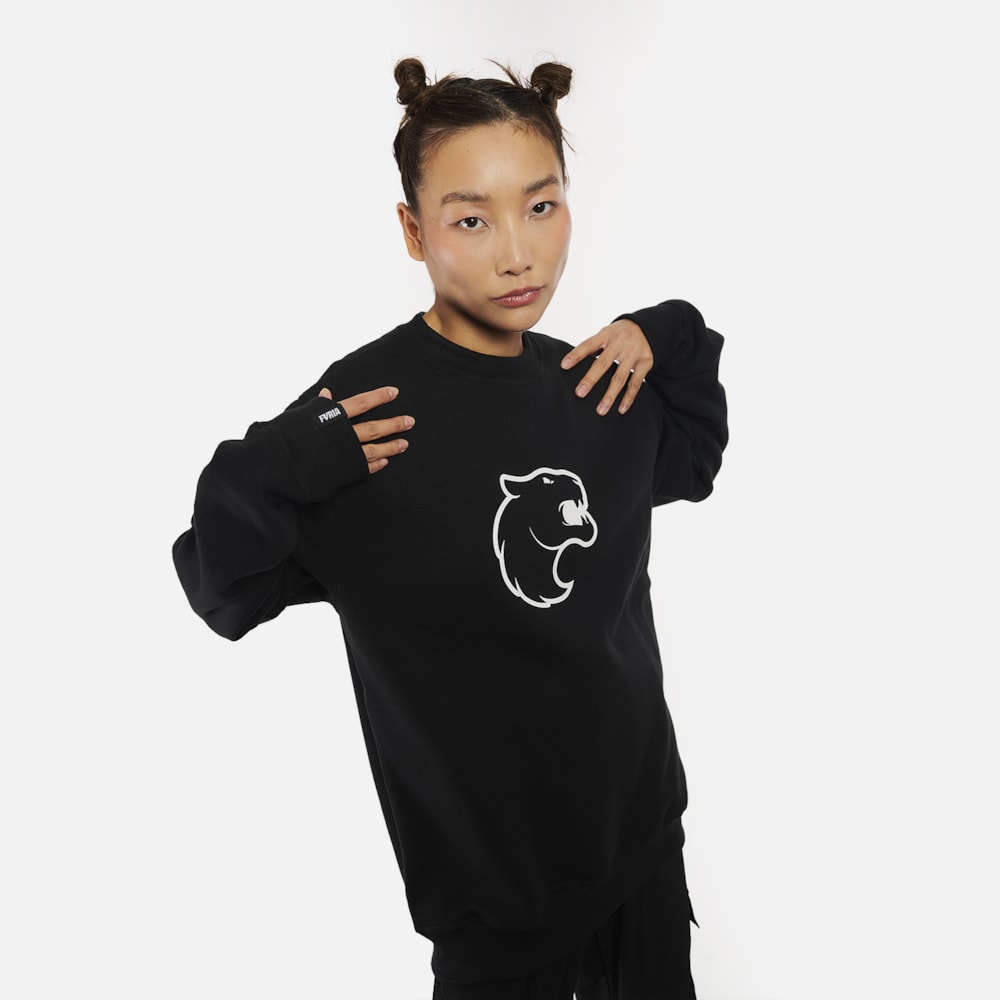 Segunda imagem do produto Moletom Careca Furia Classic 2 Preto