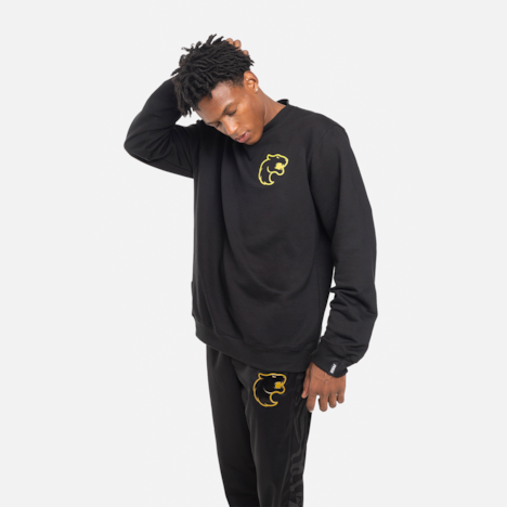 Segunda imagem do produto Moletom Careca Furia Future is Black Preto