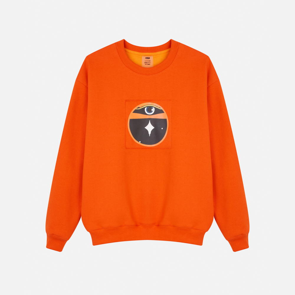 Moletom Careca Furia Magic Panthera Laranja