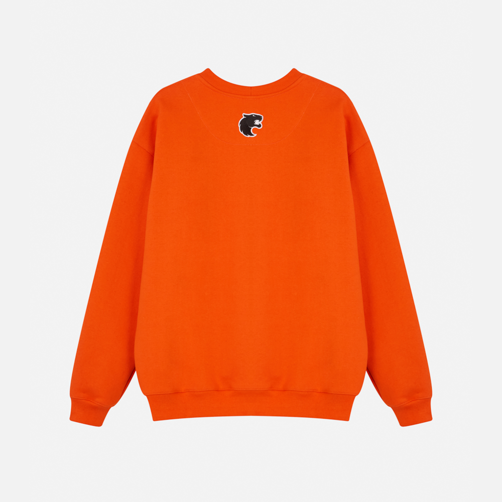 Segunda imagem do produto Moletom Careca Furia Magic Panthera Laranja