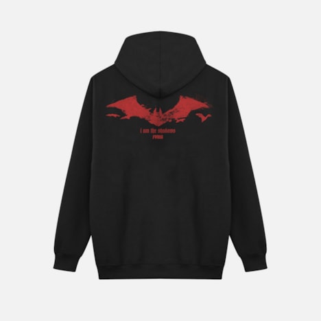 Segunda imagem do produto Moletom Furia x Batman 85 Shadows Preto
