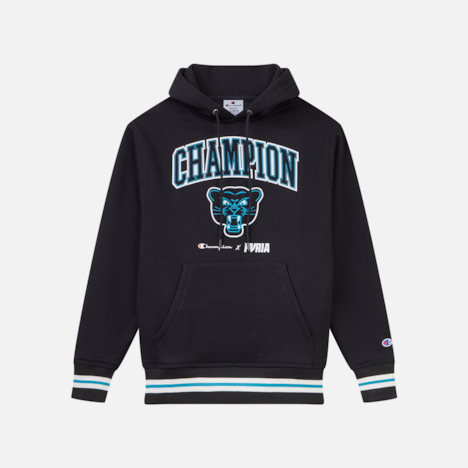 Moletom Furia x Champion College Preto
