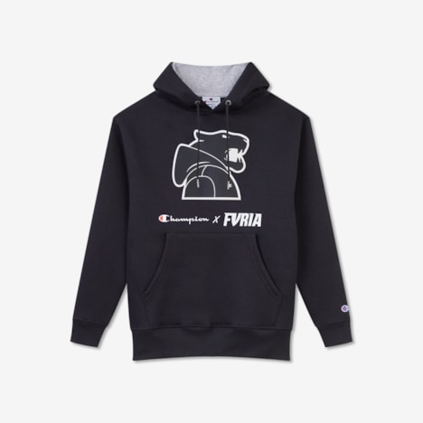 Moletom Furia x Champion Mascot Hoodie Preto