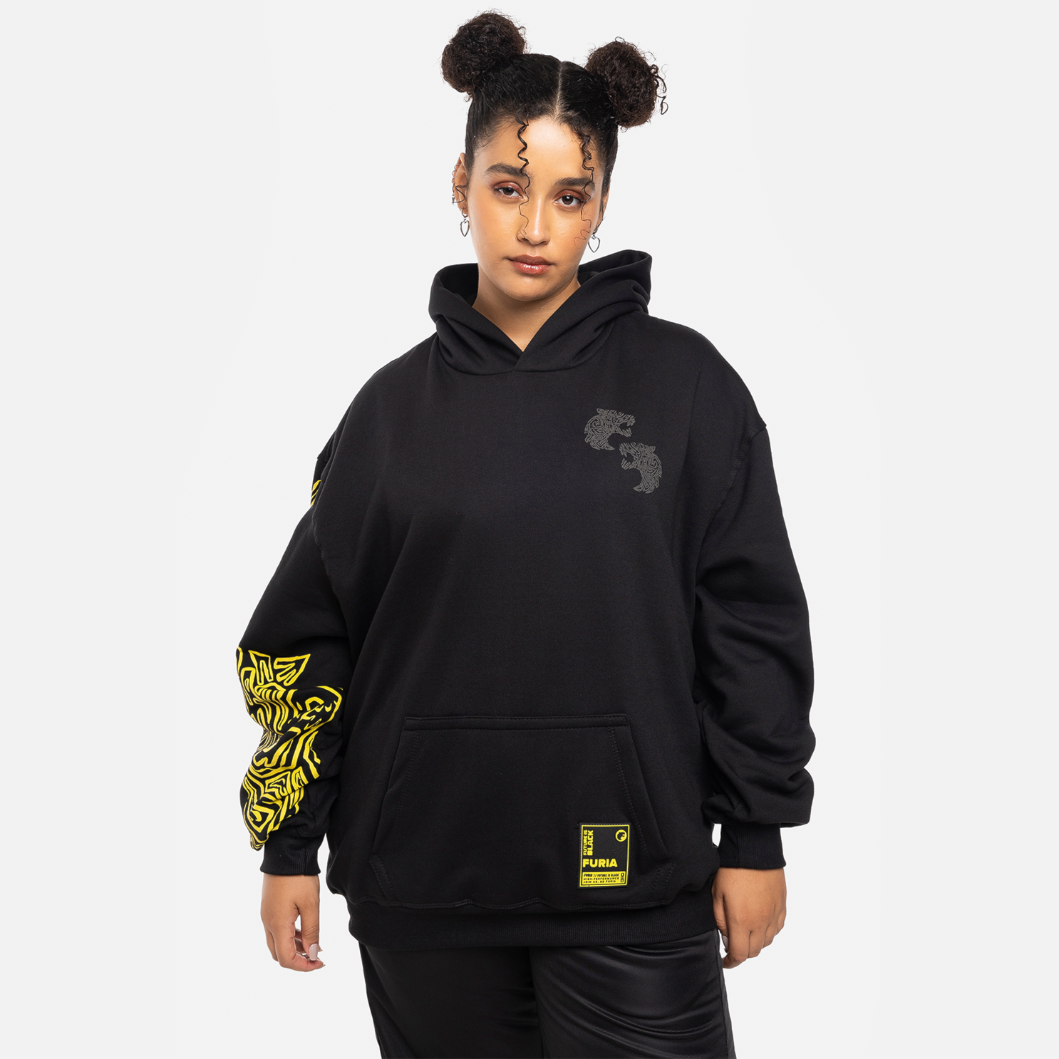 Soymeソンメ Moletom Oversized Preto - Spray It | FURIA