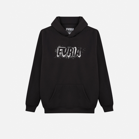 Moletom Oversized Furia Spray It Preto