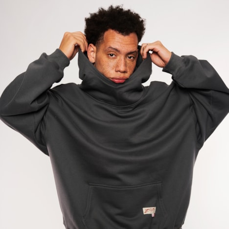 Segunda imagem do produto Moletom Oversized Furia x Zor Chumbo