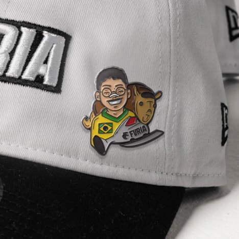 Segunda imagem do produto Pin Furia [LOL] Tatu